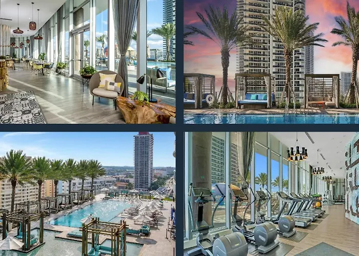 Insane Ocean View Balcony - Beachfront Resort - Pools Hollywood
