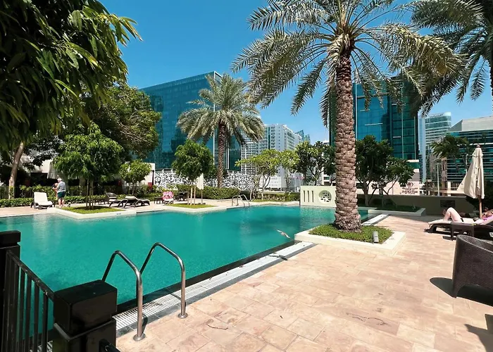 Ferienwohnung Lux 1Br,5 Min To Burj Khalifa In Heart Of Downtown - South Ridge Tower Dubai
