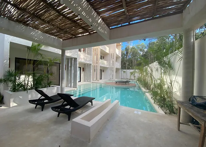 Ferienwohnung Charming Cozy Penthouse W Private Pool Tulum