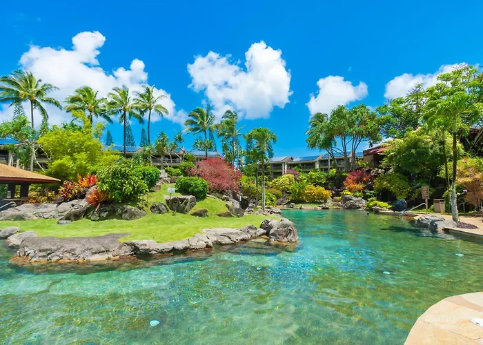 Ground Floor Studio 4101 At Hanalei Bay Resort, Ocean View, Pool, Tennis Princeville