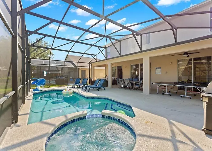 7Br Family Friendly Resort Pool Home Near Disney World Kissimmee