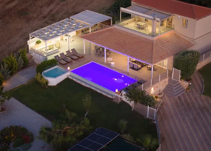 Alba Bianca Villa, Family Retreat With Heated Pool By Thinkvilla Limenas Chersonisou