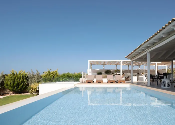 Alba Bianca Villa, Family Retreat With Heated Pool By Thinkvilla Limenas Chersonisou
