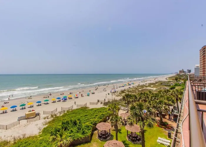 Book Now Your Private Beachfront Patio Awaits Myrtle Beach