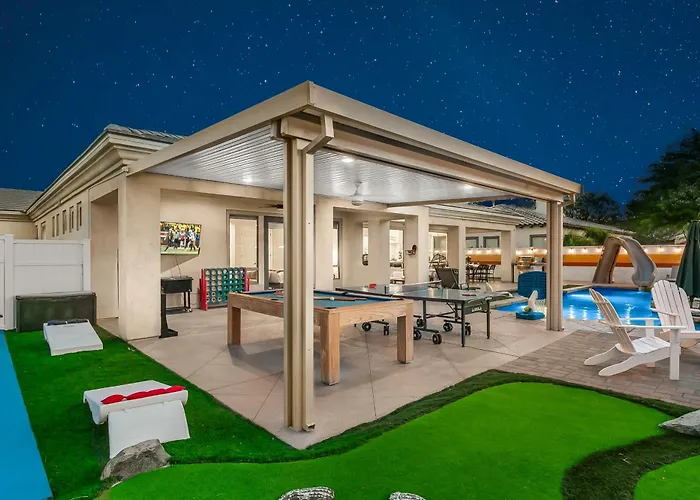 Wilder Out West: Luxury Pickleball, Mini Golf,&Game Room!! Indio