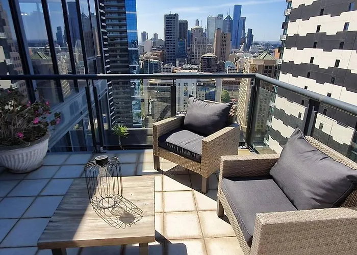 Villa Perfect 4 Bdrm Penthouse Open For 8 Guests Melbourne City