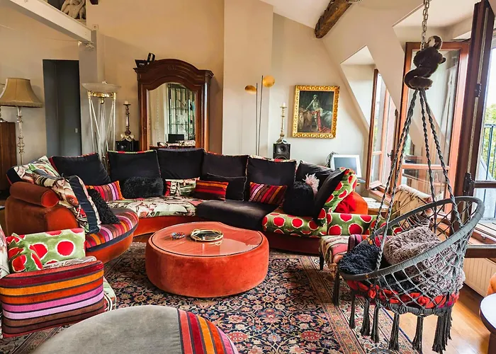 Ferienwohnung Vaste Loft Avec Vue - Trudaine Paris