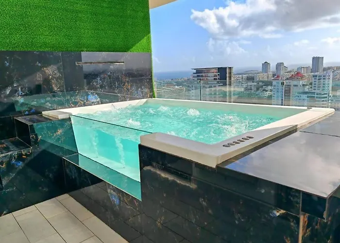 Ferienwohnung Luxury Penthouse Con Jacuzzi Privado, Gym, Pool Santo Domingo