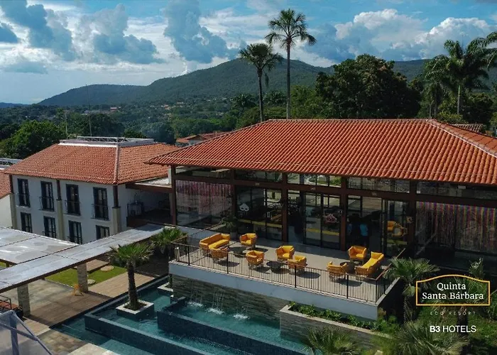 Quinta Santa Barbara Eco Resort - Pirenopolis- Apto 2Q Para 06 Pessoas - Terreo