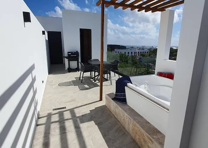 Apto Estudio Con Rooftoo En Playa Del Carmen