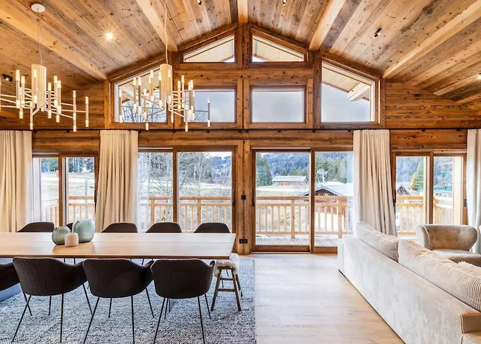 Chalet De Luxe Aux Gets Avec Jacuzzi, Sauna, Wi-Fi, Parking - Fr-1-671-272 Les Gets