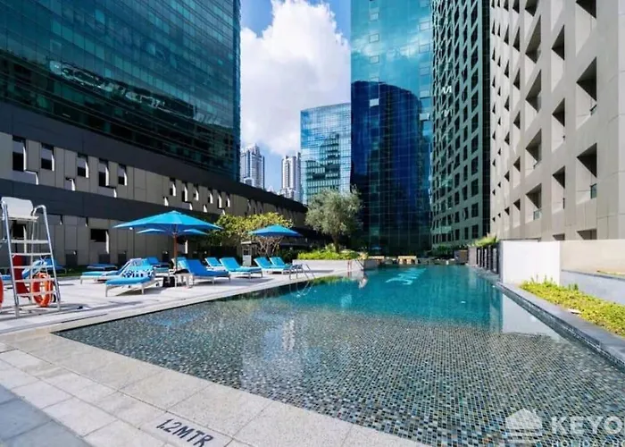 Lovely Studio In Damac Maison Cour Jardin Business Bay Dubai
