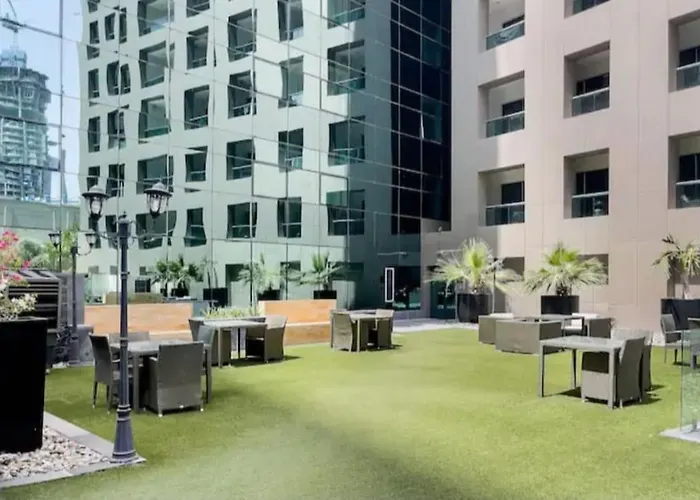 Lovely Studio In Damac Maison Cour Jardin Business Bay Dubai