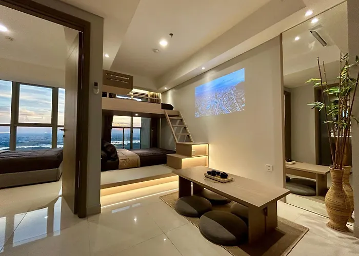 Gold Coast Pik Japandi Sunset Modern Living By Stay With E Jakarta