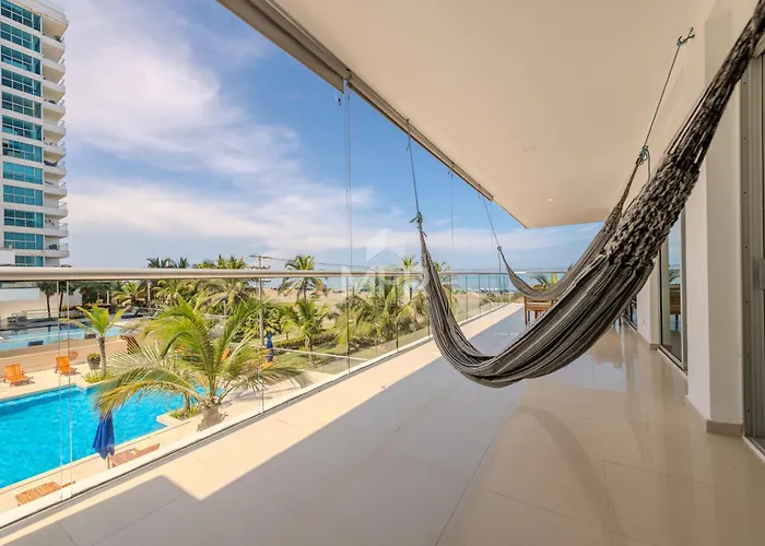 Morros Epic Beachfront Apartment Cartagena 