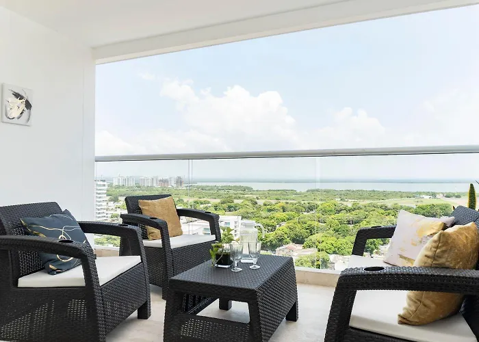 Suite Moderna Con Wifi Rapido, Balcon Y Vista Cb1432 Cartagena 