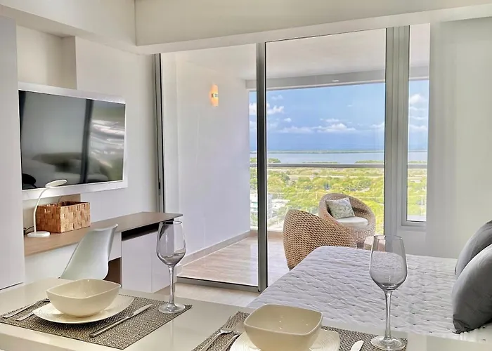 Ferienwohnung Estilo Caribeno Con Vista Al Aeropuerto Y Cerca Del Mar Cb1333 Cartagena 