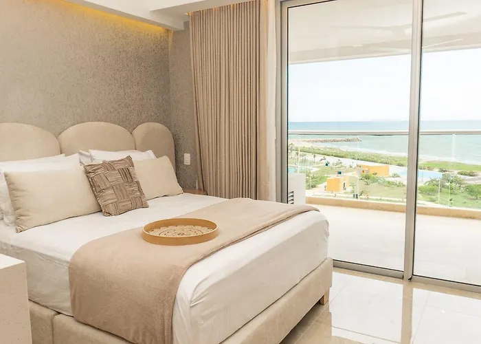 Ferienwohnung Cb708 | Despierta Con Vista Al Mar Y Atardeceres Unicos Cartagena 