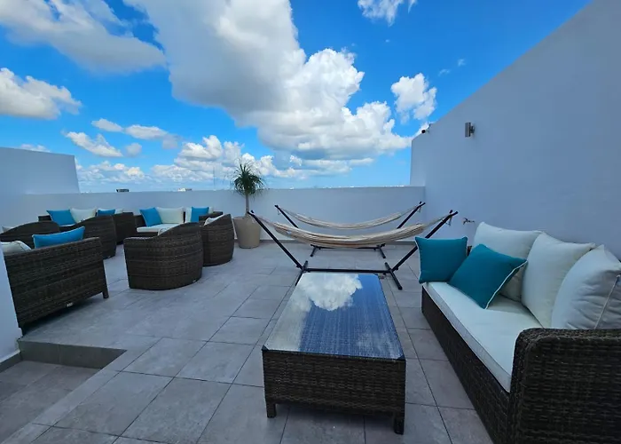 Depto Moderno 1Br Gimnasio Sauna Jacuzzi Y Piscina Rooftop Playa del Carmen