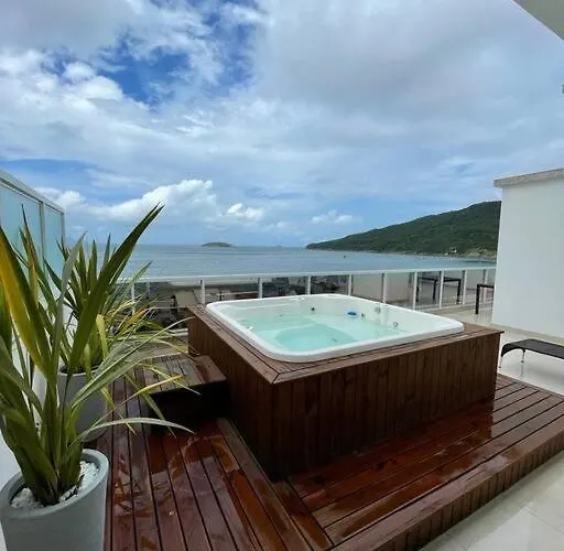 Ferienwohnung Linda Cobertura , Vista Mar Com Jacuzzi Florianópolis