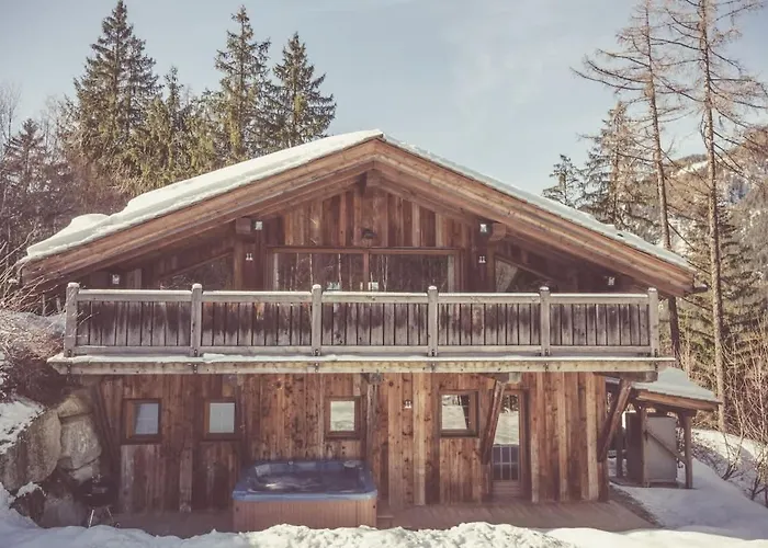 Chalet L'Ourson, Avec Jacuzzi, Sauna, Services Hoteliers Chamonix