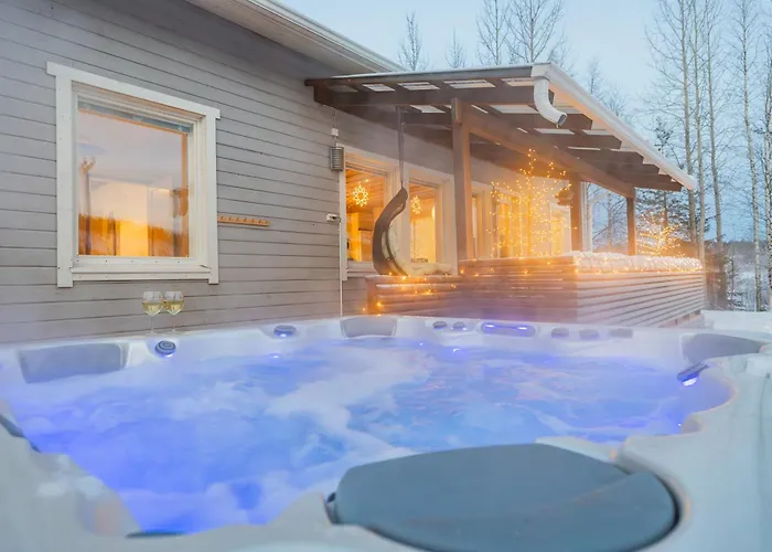 Aurora Jacuzzi Lodge Rovaniemi