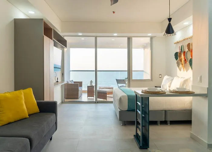 Oceanfront Studio + Sunset Views Cb1403 Cartagena 