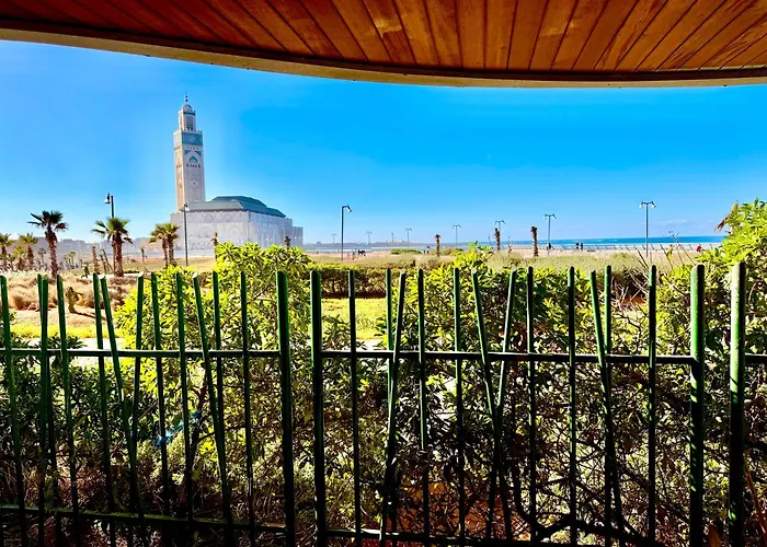 Ferienwohnung Duplex De Luxe Avec Jardin Au Coeur De La Marina Casablanca