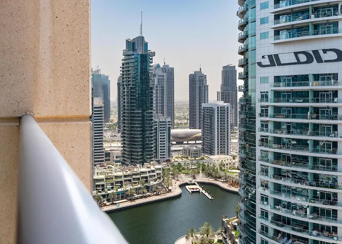 Ferienwohnung Vacay Lettings - 1 Bhk - Iris Blue Dubai Marina