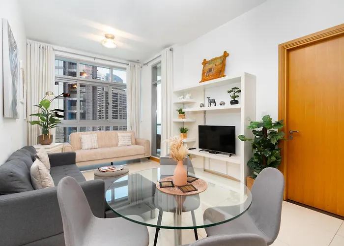 Ferienwohnung Vacay Lettings - 1 Bhk - Iris Blue Dubai Marina
