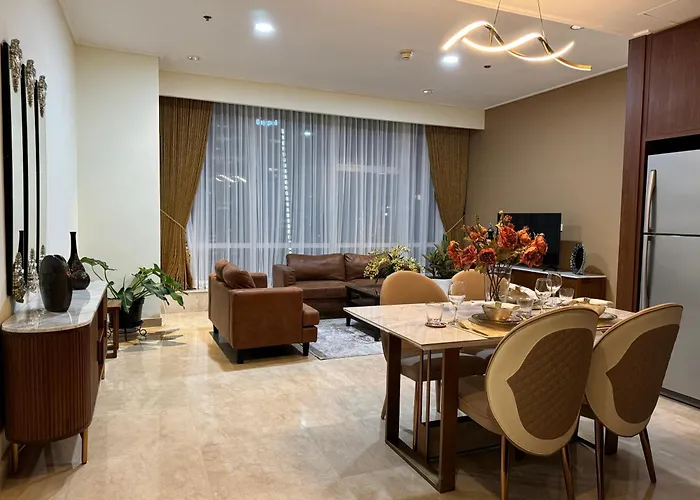 Two Bedrooms, Two Bathrooms, Fully Furnished, Executive Apartment Jakarta