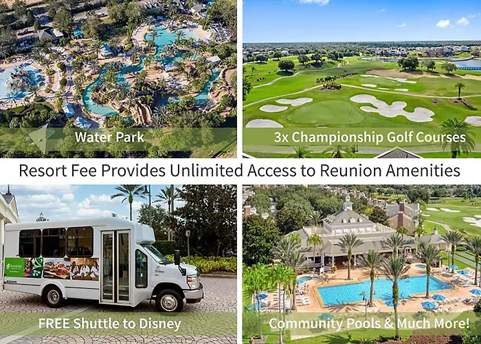 Luxury Private Villa With Pool On Reunion Resort And Spa Orlando Villa 5705 Kissimmee