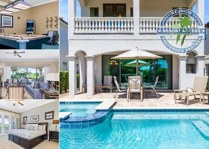 Luxury Private Villa With Pool On Reunion Resort And Spa Orlando Villa 5705 Kissimmee