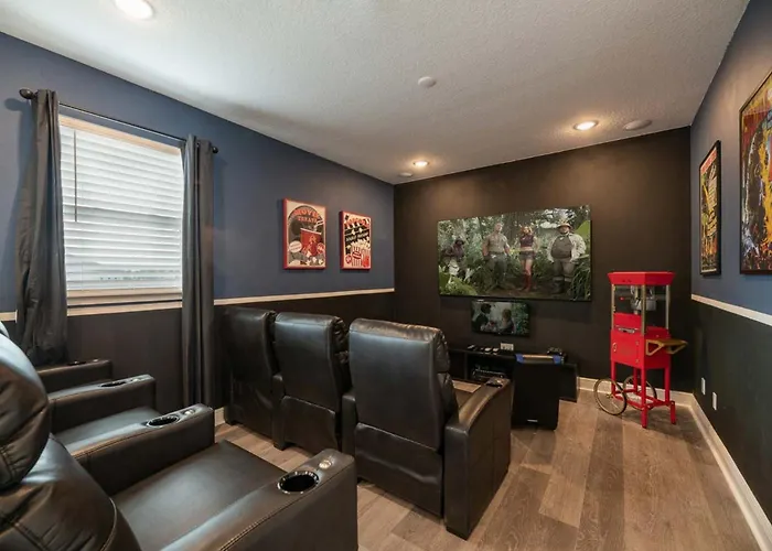 Perfect 5 Bedroom Villa On Encore Resort At Reunion Orlando Villa 5595