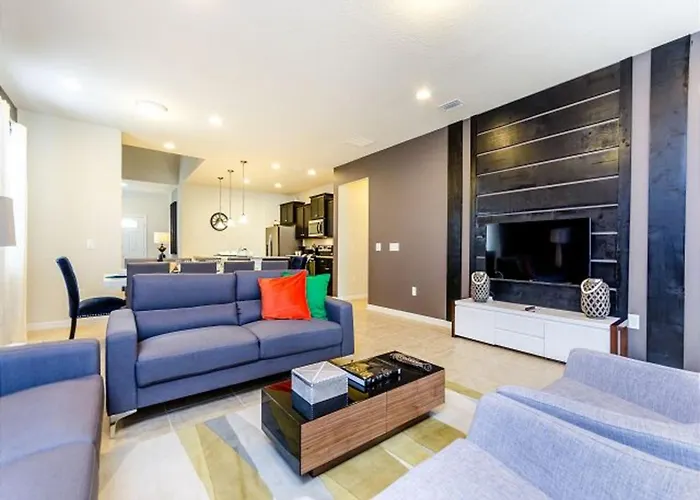 Modern Oasis with 7 Bedrooms Garden 5524 Kissimmee