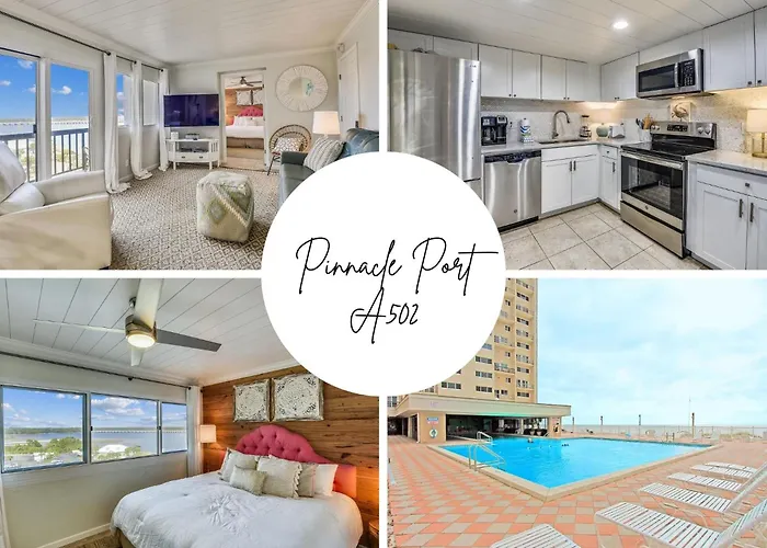 Pinnacle Port A502 - Updated 3 Bedroom 3 Bathroom Sleeps 8, Free Fun! Boat Ramp Access! Condo Panama Stadt