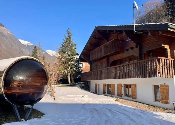 Chalet Spacieux Avec Jacuzzi Et Sauna A Morzine, Animaux Acceptes - Fr-1-754-2
