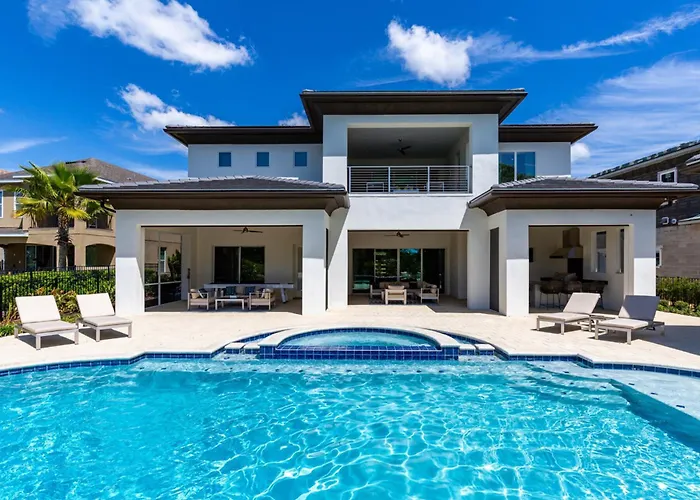 Charming Villa With Modern Amenities In Orlando6578 Kissimmee