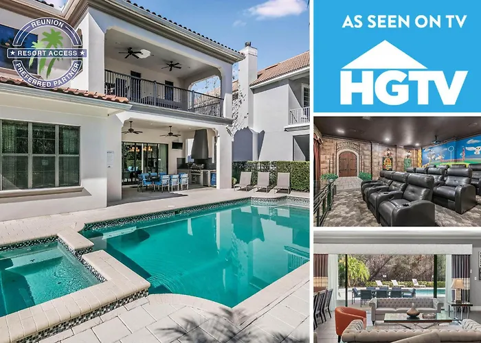 Elegant 9 Bedroom Estate In Orlando6545 Kissimmee