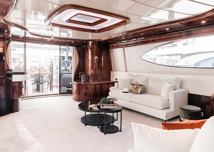 Hotel Super Yacht Located In Puerto Banus Marbella
