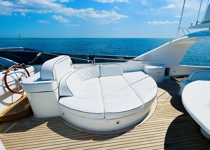 Hotel Super Yacht Located In Puerto Banus Marbella