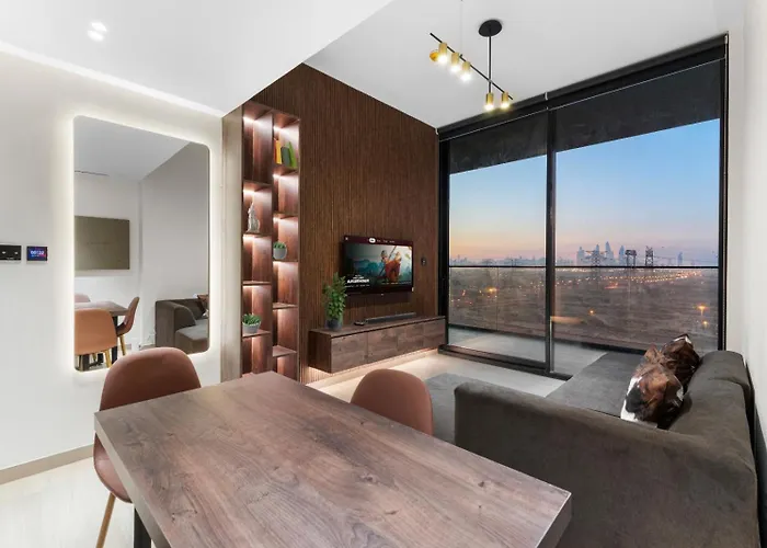 Ferienwohnung Full Dubai Skyline View LUX 1 BR JVC