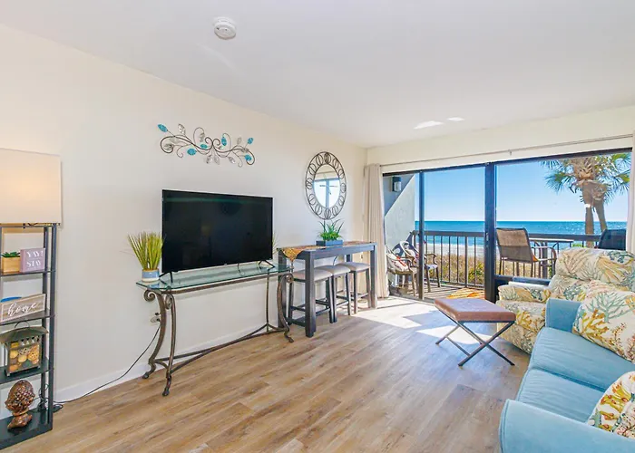 Beautifully Updated 1Br- Spectacular Oceanfront Views-The Savoy Unit 102 Myrtle Beach