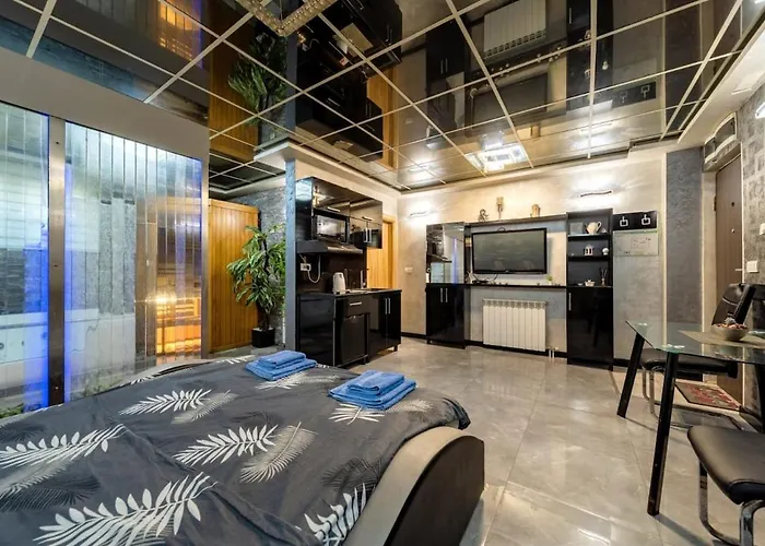 Aqualux Apartment With Garage And Spa Belgrad