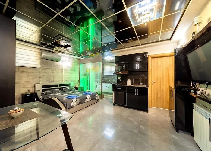 Aqualux Apartment With Garage And Spa Belgrad