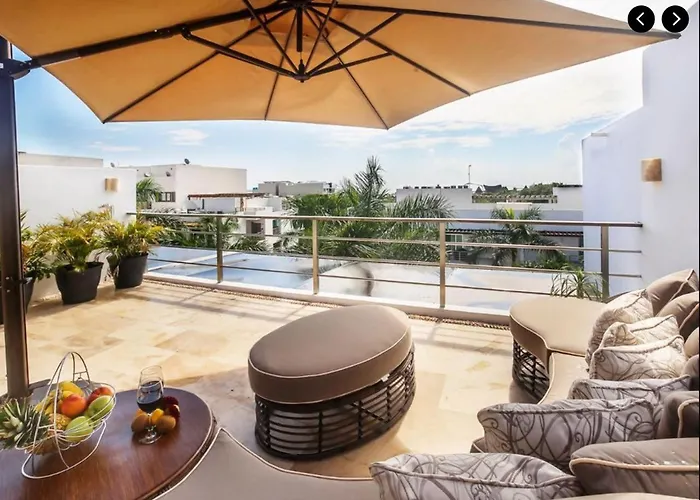 Ferienwohnung Penthouse En Via 38 Playa Del Carmen