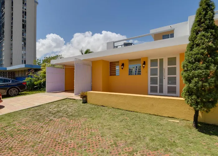 Private Heated Pool Walk To Isla Verde Beach San Juan