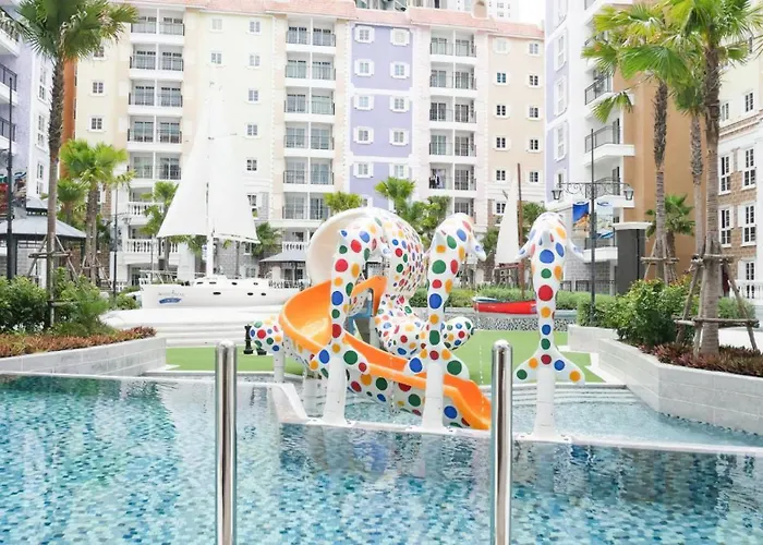 Rare 72 Sqm Family 2-Bedroom - Seven Seas Cote D'Azur Na Chom Thian