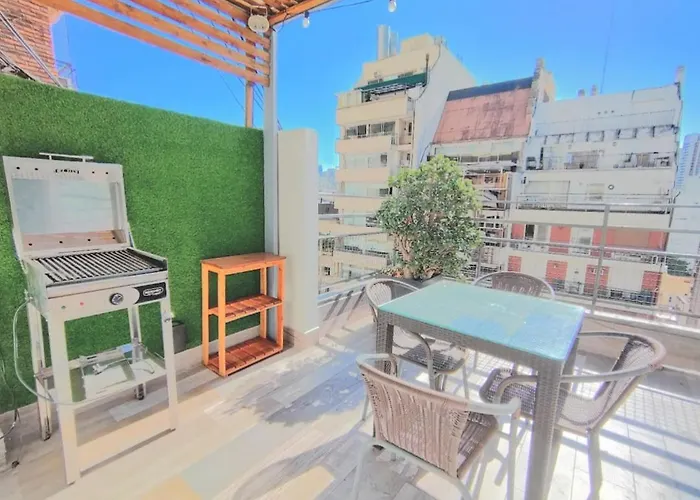 Ferienwohnung Stunning Private Terrace Jacuzzi&Barbecue Buenos Aires