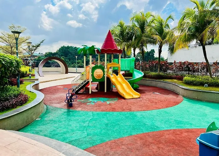 Amberside Jb City View 3Br3B 10Pax Top Floor At Jb Central Johor Bahru